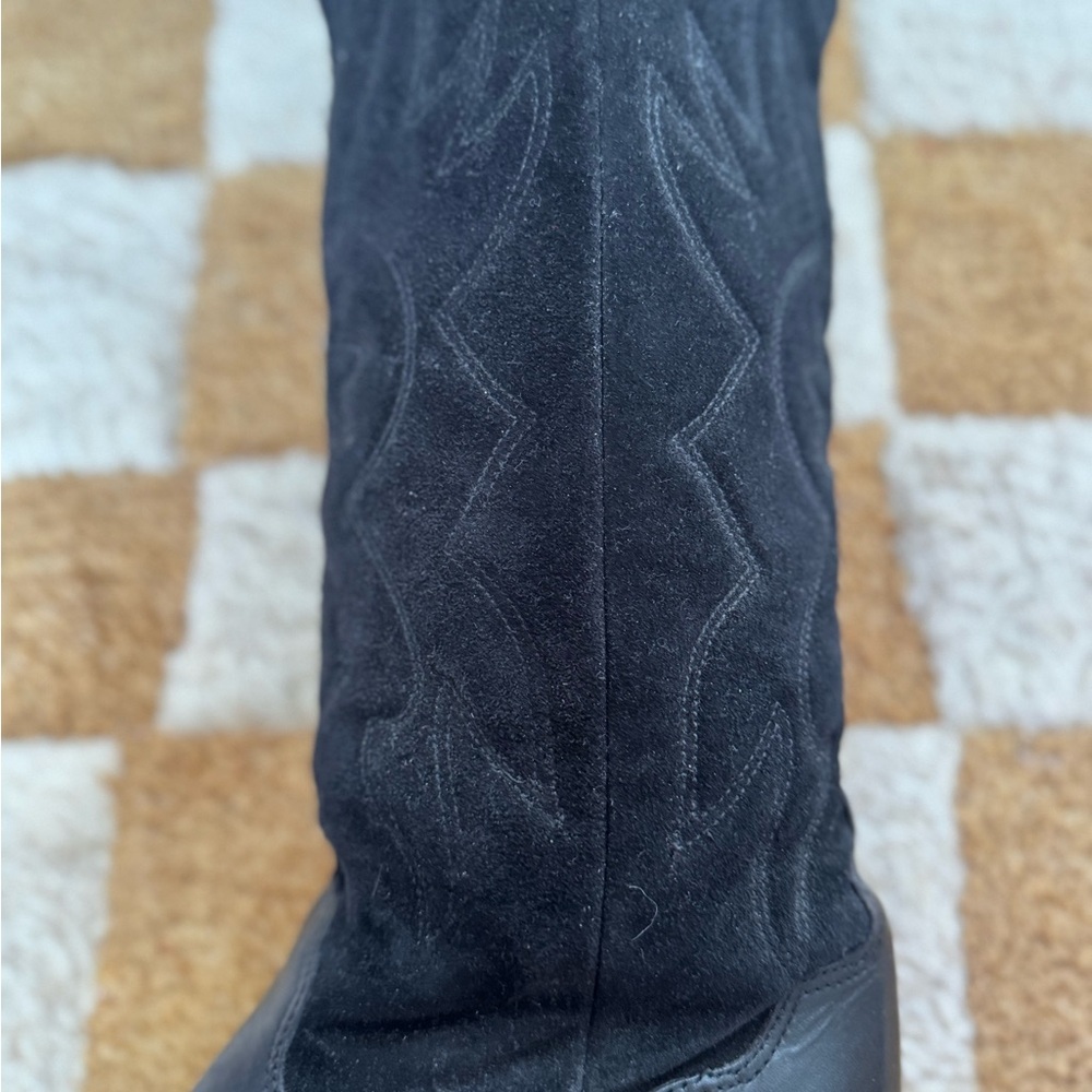 Zodiac Black Western Women's Boots - Picture 5 of 10